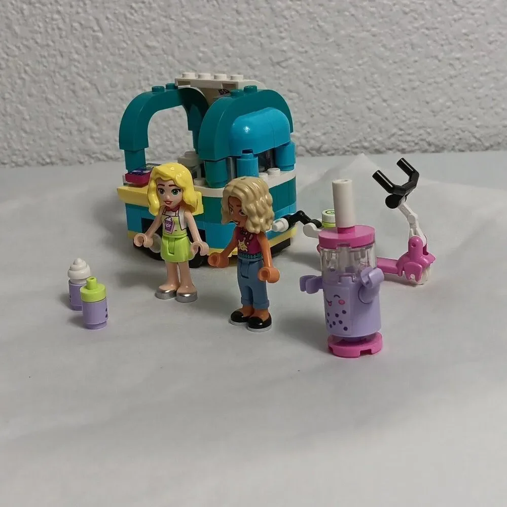 Lego Friends Mobile Bubble Tea Shop Replacements Loose Incomplete
